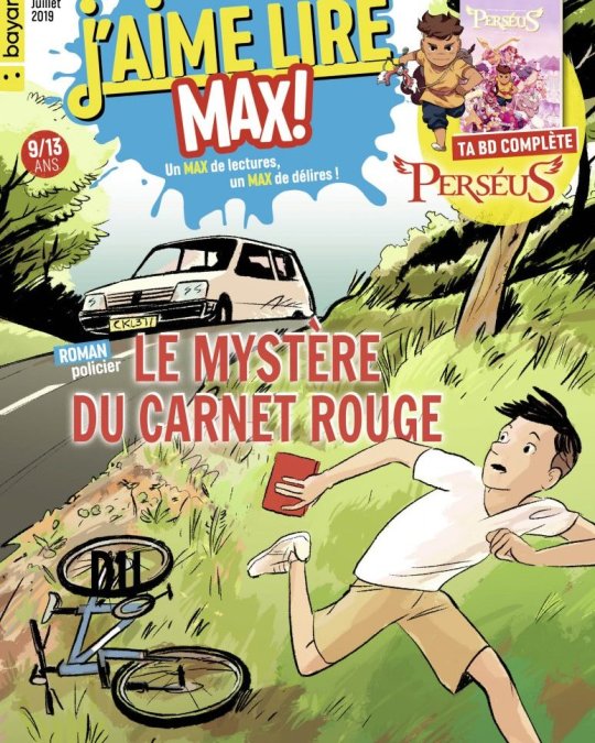 J’aime lire Max : Le mystère du carnet rouge